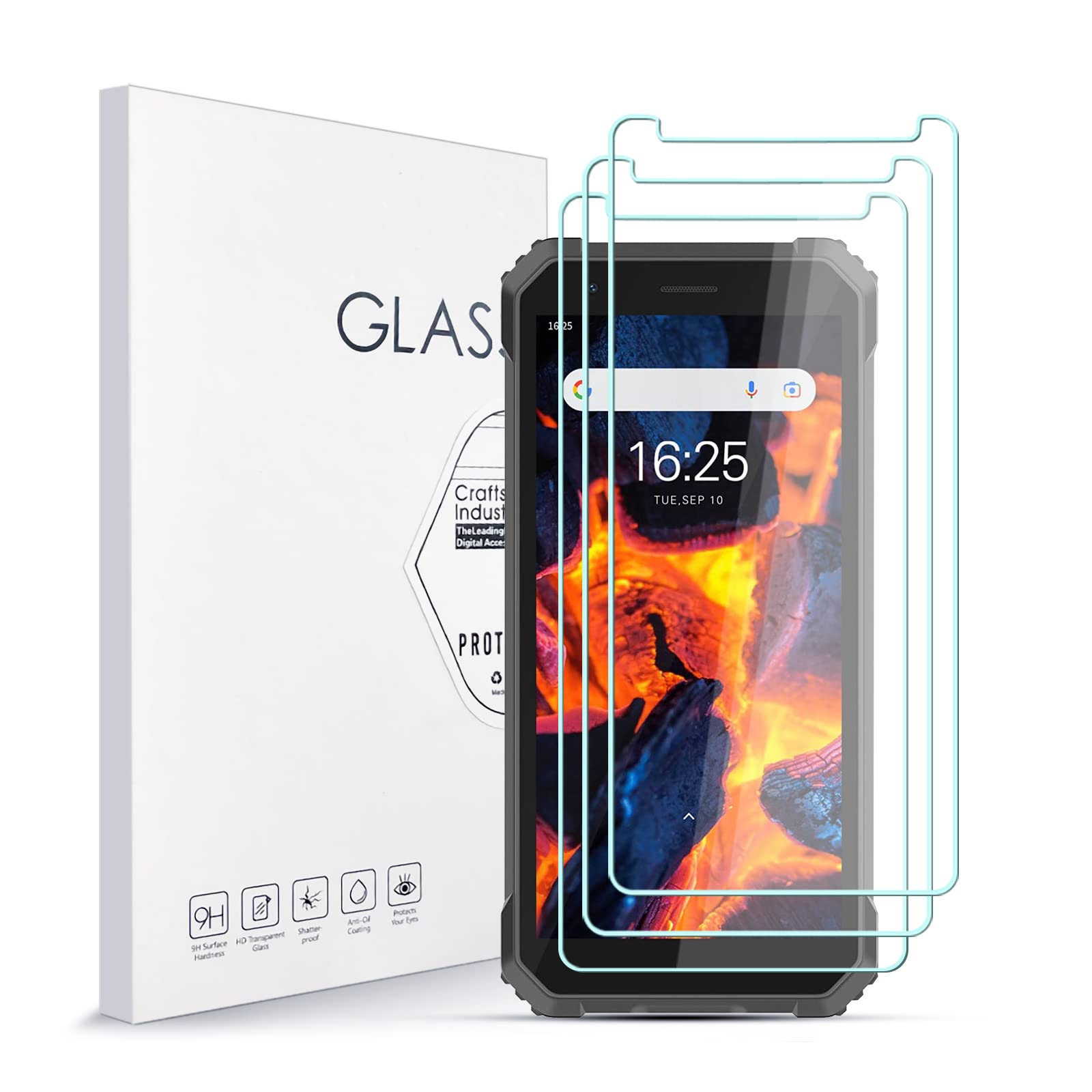 Vetro temperato con protezione originale 9H per Blackview Oscal S60 Pro Night Vision 5.7 Pellicola protettiva per schermo  202192403