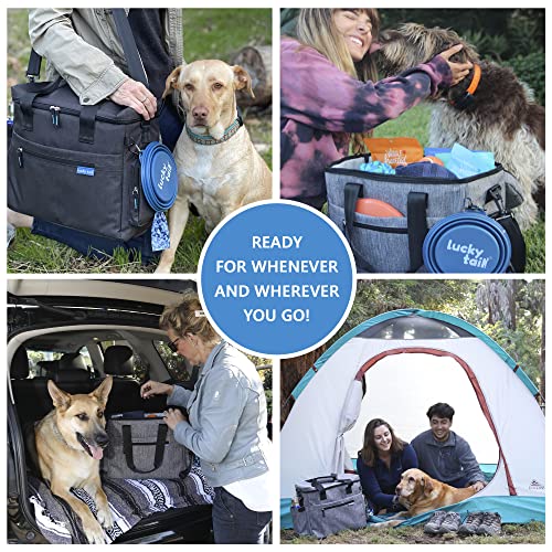 Rubyloo The Original Doggy Bag™ | Dog Travel Bag for Supplies with 2 BPA-Free Collapsible Dog Bowls, 2 Dog Food Travel… - Image 2