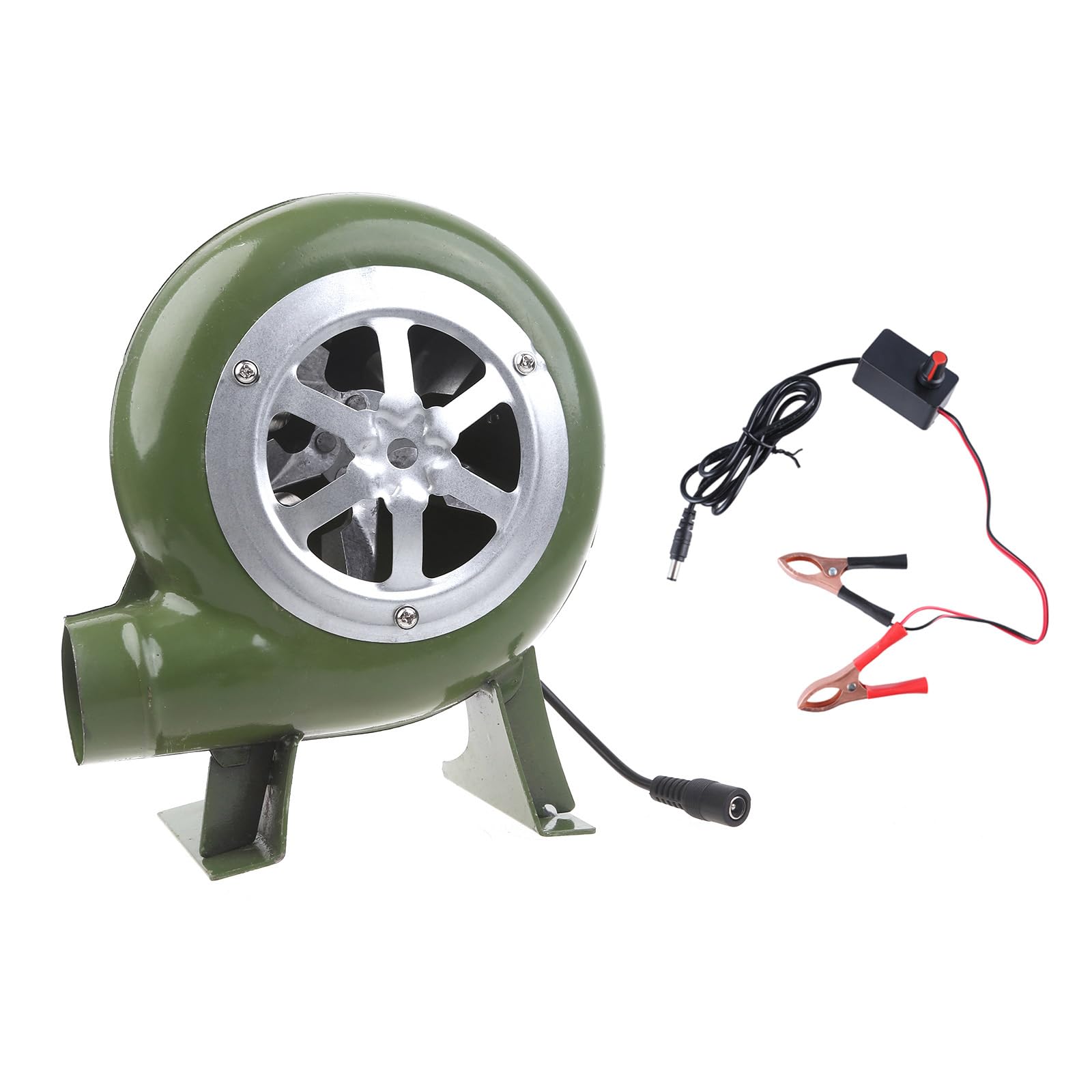 Kalttoy 80W Electric Bbq Fan Air Blower For Outdoor Camping Barbecue Handheld Ventilator Grill Barbecue Cooking Air Blower Fan