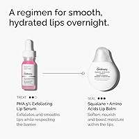 Vista 5 de The Ordinary Squalane + Aminoácidos Bálsamo labial hidratante para labios, codos y cutículas, 0.5 onzas líquidas