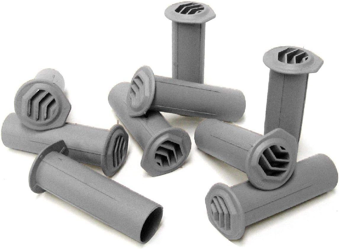 5 x Grey Drill Weep Vents Round Vent Cavity, Rendered Walls, Retaining Wall
