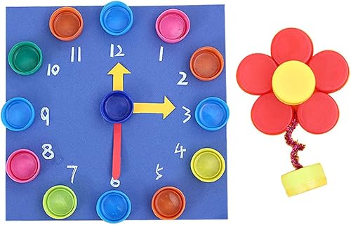 Miniatura 4 de Craft - 100 tapas de botella de plástico de color mixto, tapas de botellas de plástico, tapas de botellas de plástico, tapas de identificación