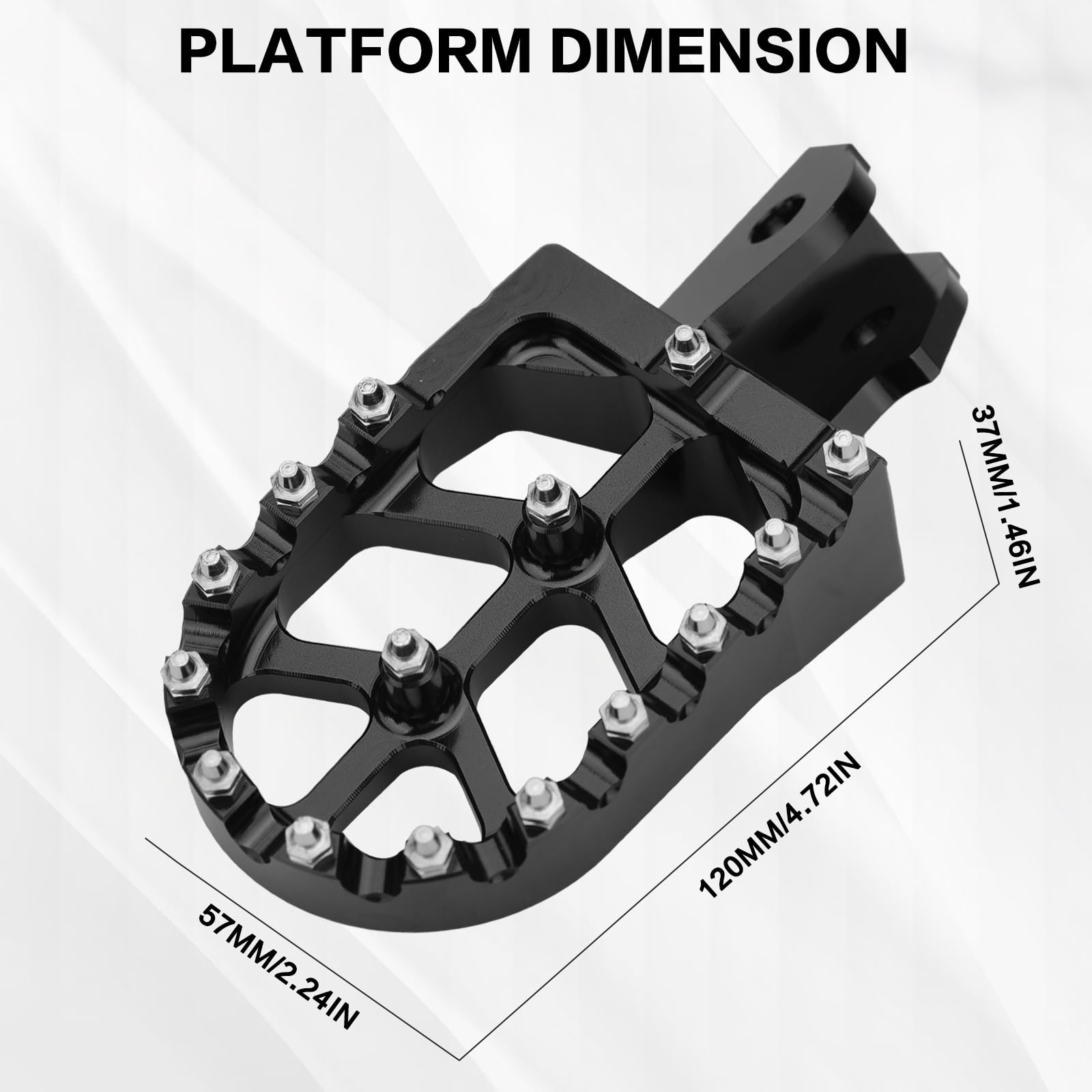 Motorcycle Cnc Footpegs Foot Pegs Rests Pedals For Surron Sur-ron Light