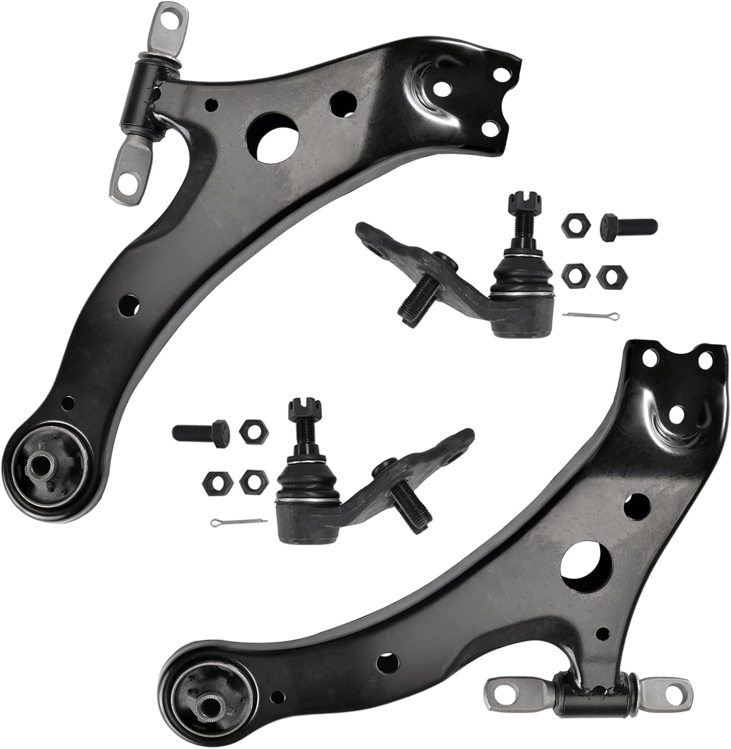 ASTARPRO - Front End Suspension Kit 2 Lower Control Arms with 2 Lower Ball Joints Replacement for Toyota Camry Avalon Lexus ES350