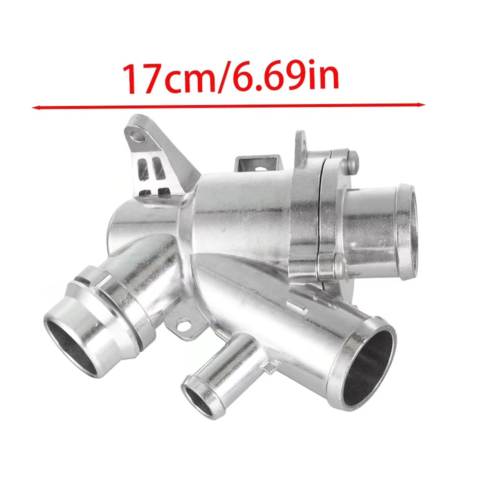 Obudowa termostatu chłodziwa dla Land Rover Lr4 2010-2016 Lr010799 Lr032135 Lr035124 Obudowa termostatu płynu chłodzącego silnika samochodowego