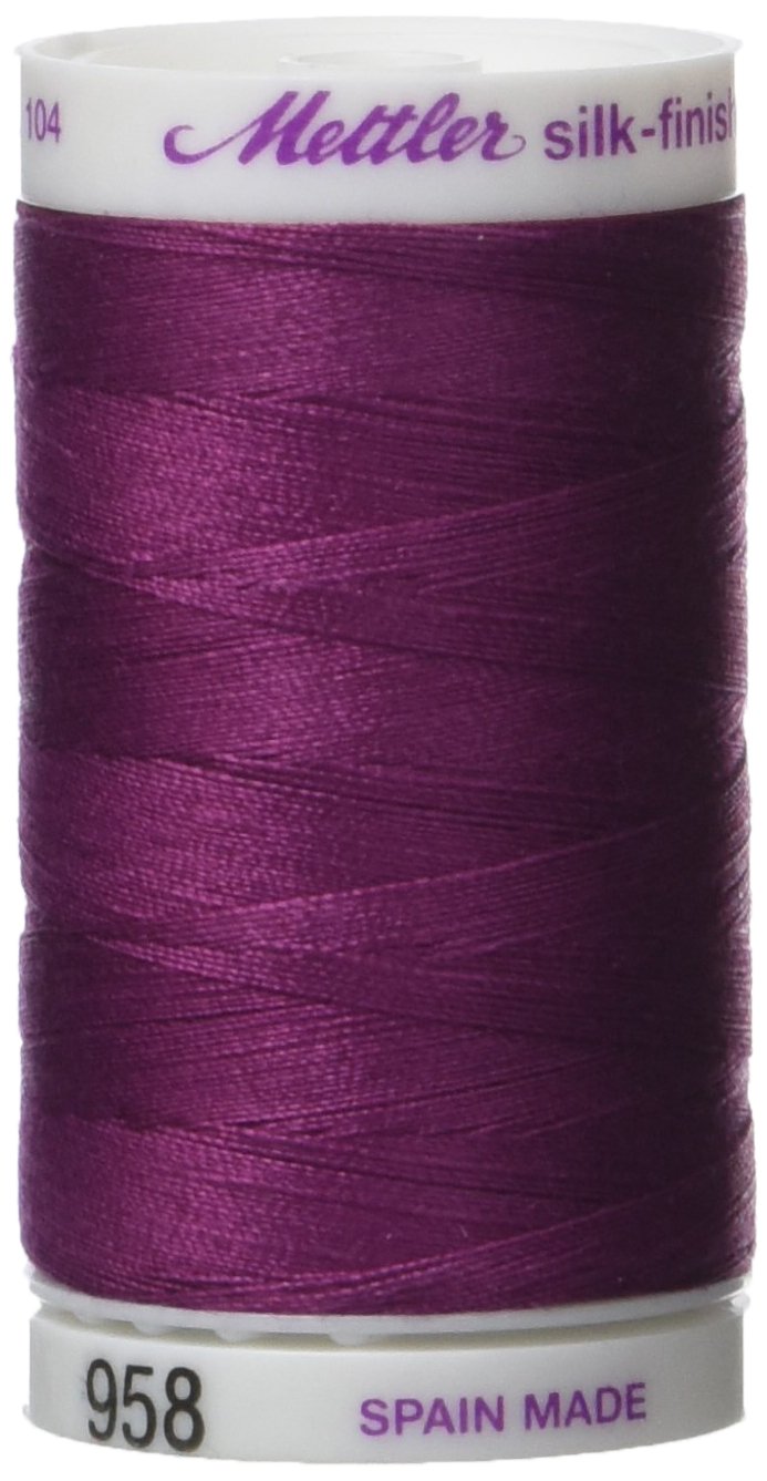 Fil de fil Mettler N°50 finition soie éclatant pour des finitions impeccables
