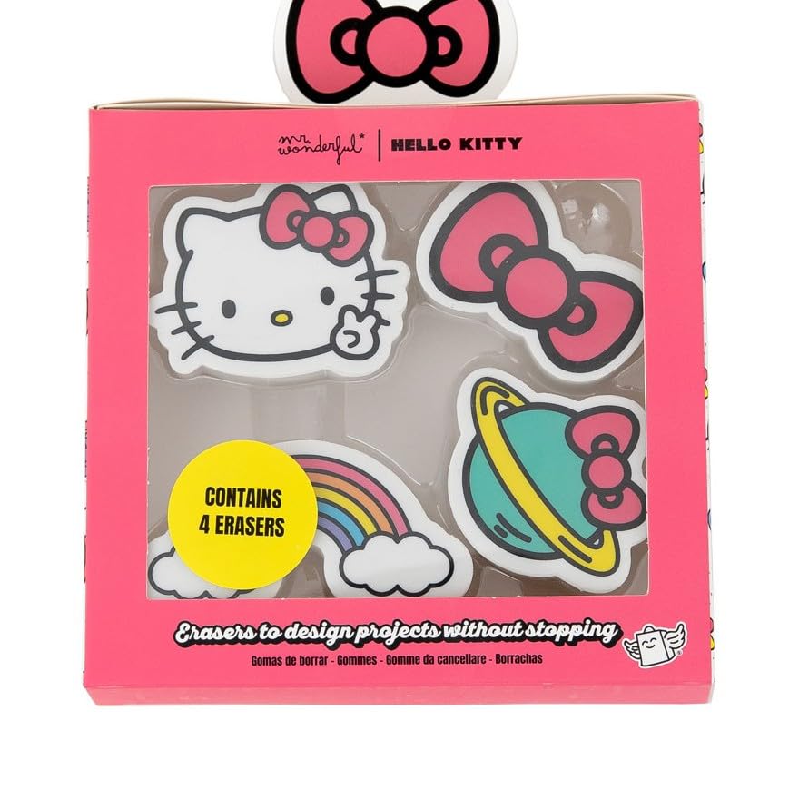 Mr. Wonderful - Gomas de borrar - Hello Kitty
