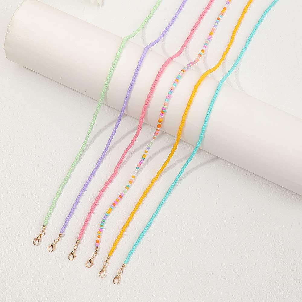 Rainbow Seed Beaded Waist Beads Chain Belt for Women Girls Colorful Bead Boho Summer Beach Bikini Belly Chains Sexy African Body Accessories Jewelry Gifts - Image 6