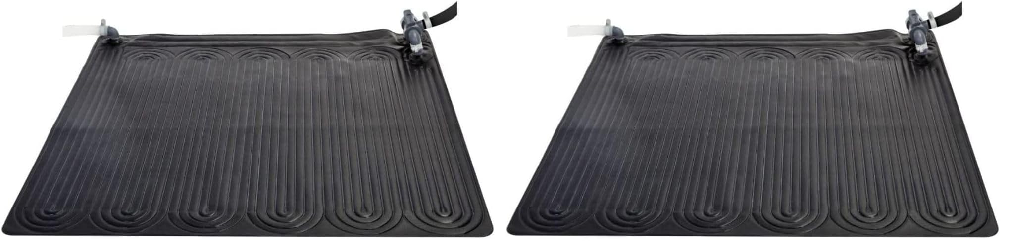 Intex Solarpanel für Pools 120 x 120 cm PVC schwarz Packung mit 2