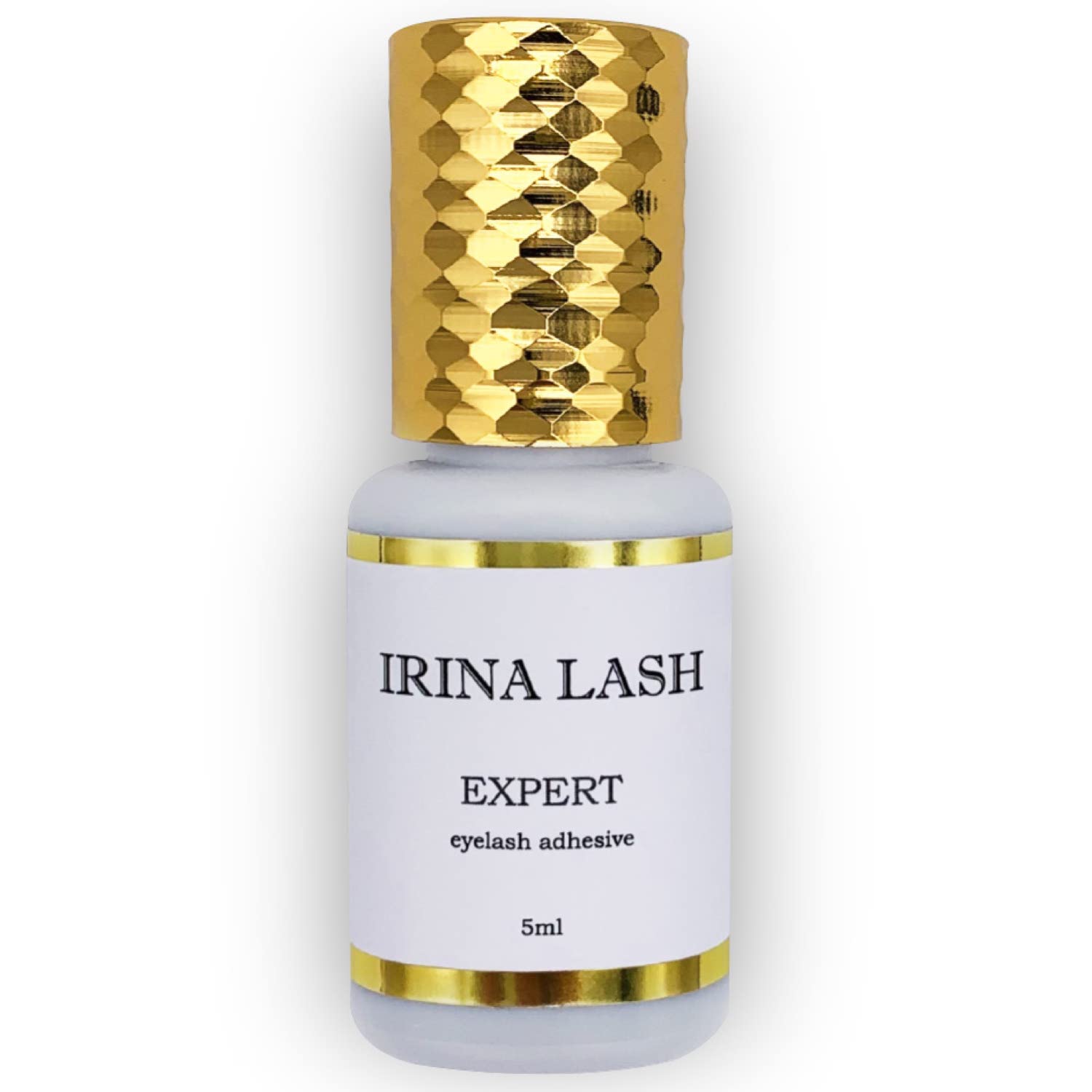 Pegamento Pestañas pelo a pelo Volumen Expert, Registro Sanitario, Secado Muy Rápido 0,5 seg, 7 sem retención, 5 ml negro para Extensiones - Irina Lash