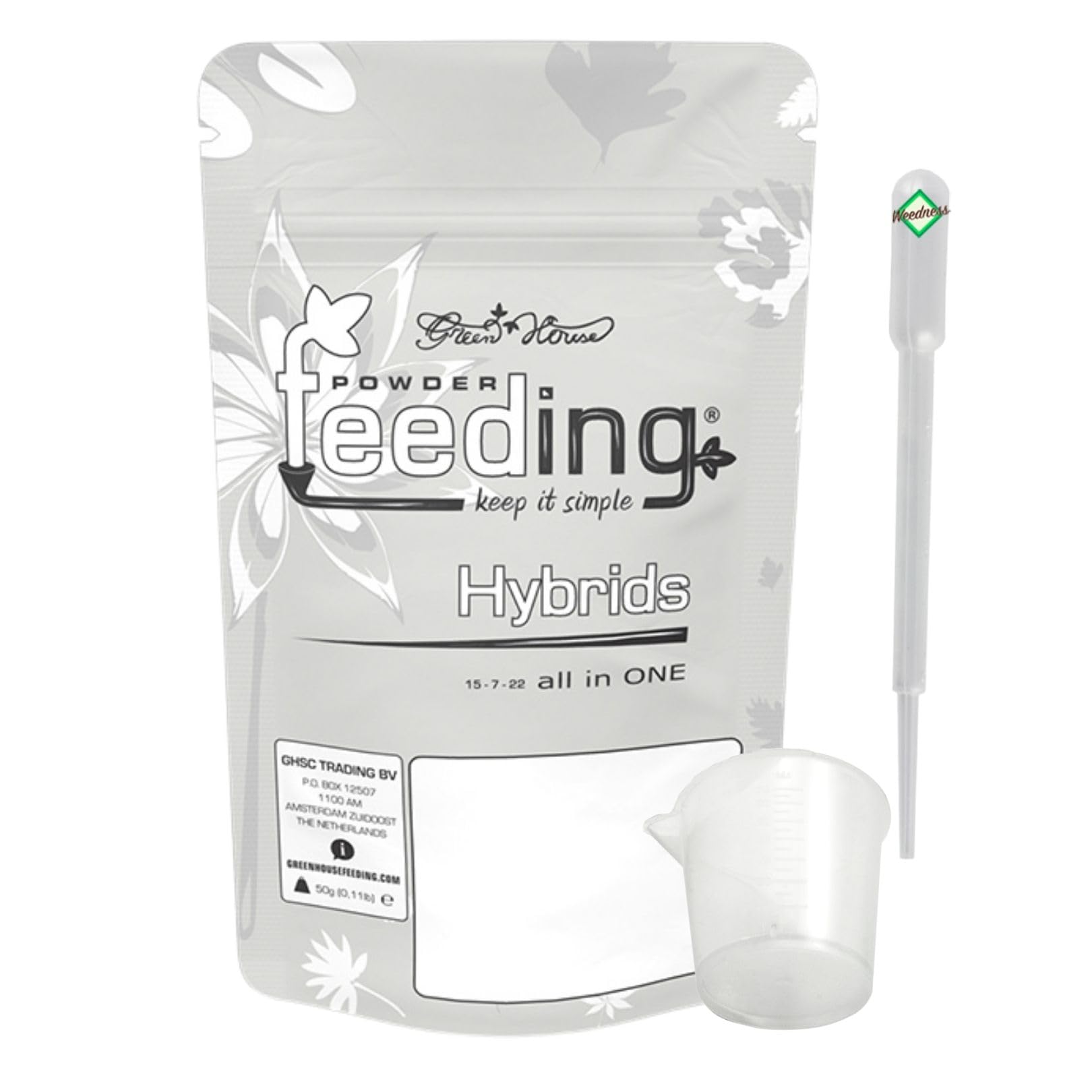 Weedness Green House Feeding Hybrid 2,5 kg – Engrais nutrition hybrides haute capacité