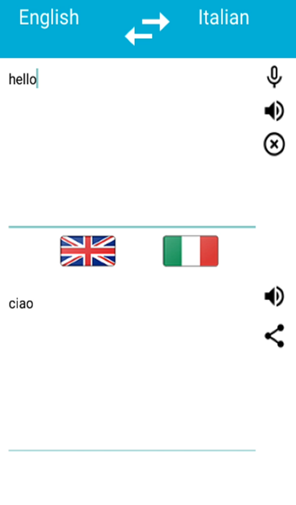Italian English Translator Traduttore italiano inglese app su Amazon