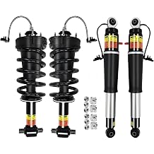4PCS Front & Rear Shock Absorber Compatible with GM Escalade Suburban Tahoe Yukon 84977478 84176675