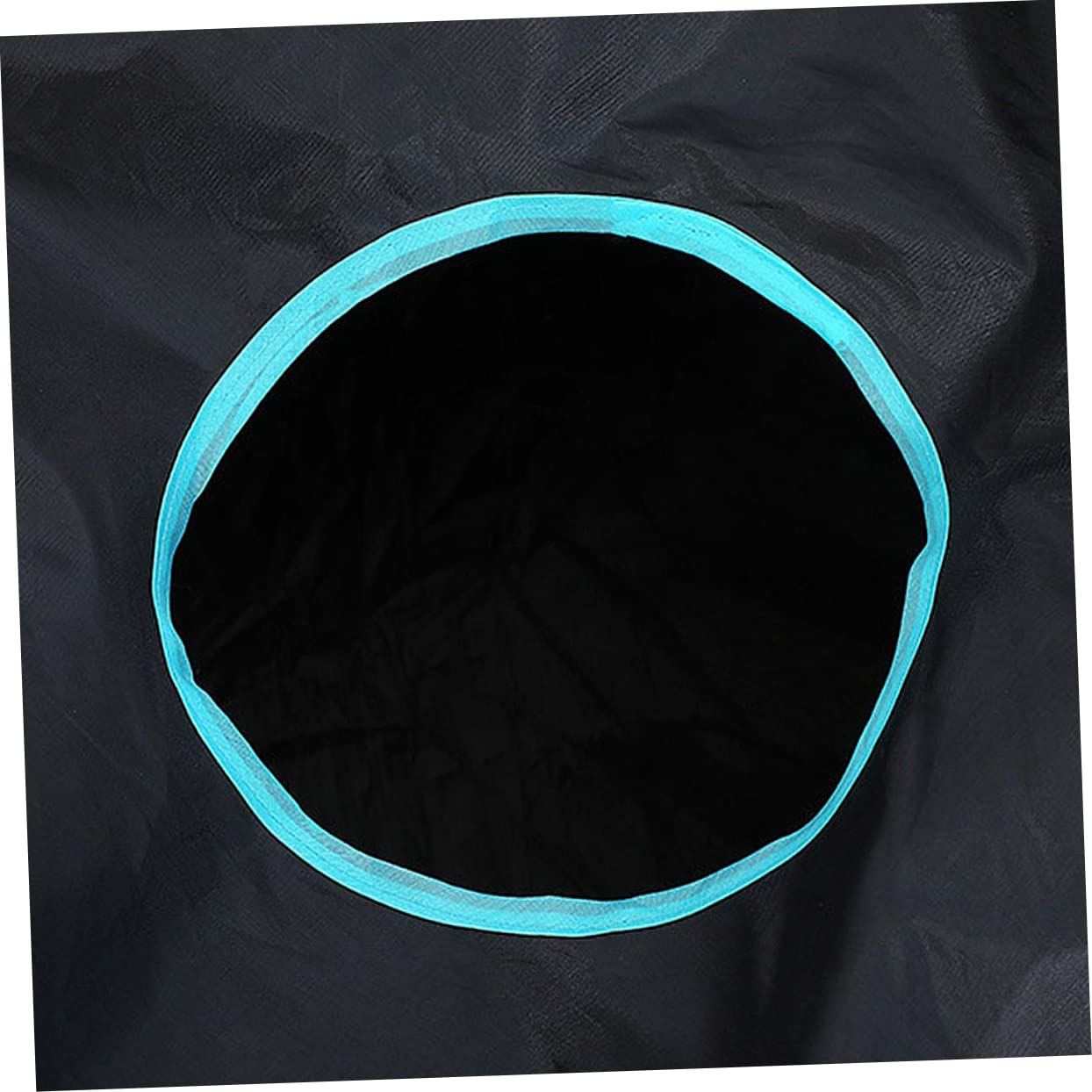 Tunnel per Gatti S a Tre Vie Pieghevole in Poliestere | Nero, Design a Righe, Portatile e Interattivo, per Gioco Felino Domestico