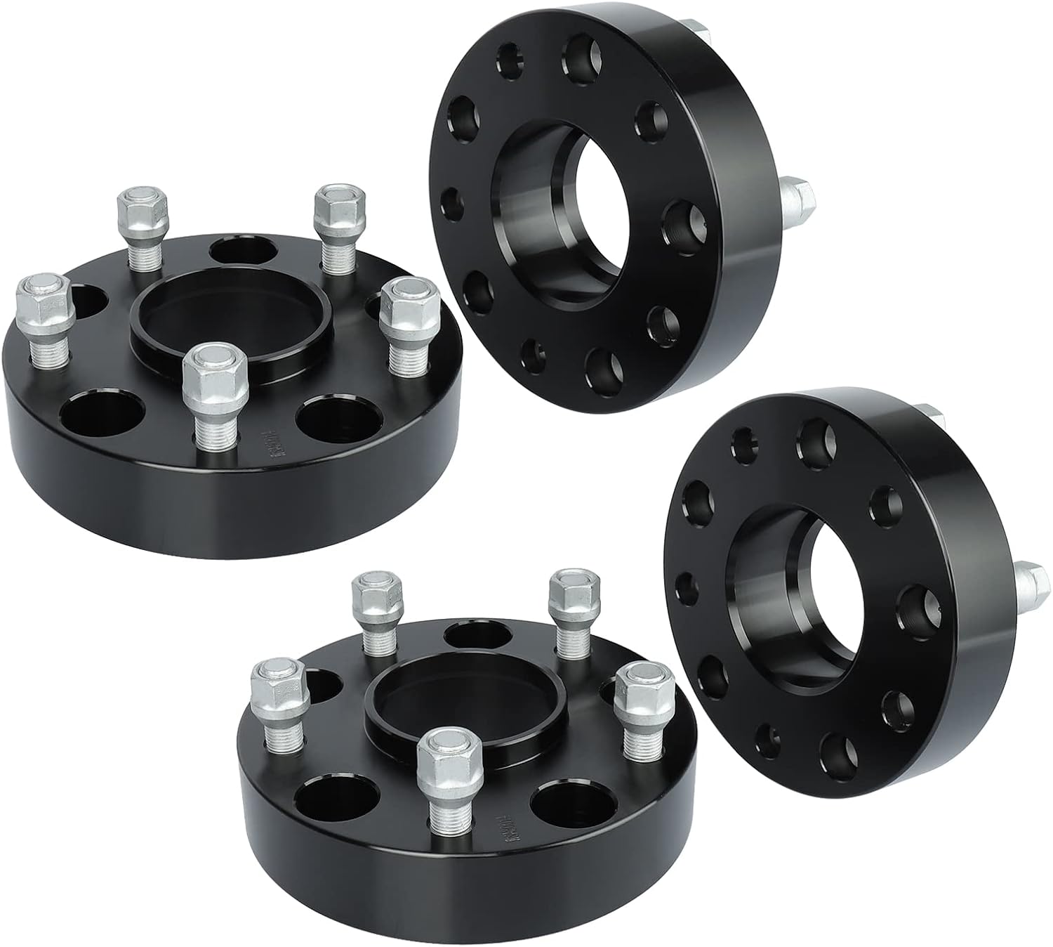 Haruma 1.5inch Hubcentric Wheel Spacers 5x5.5 for Ram 1500 Accessories 77.8mm Hub Bore 5 Lug 4pcs Wheel Adapters for Dodge Durango Dakota, Thread Pitch 9/16-18