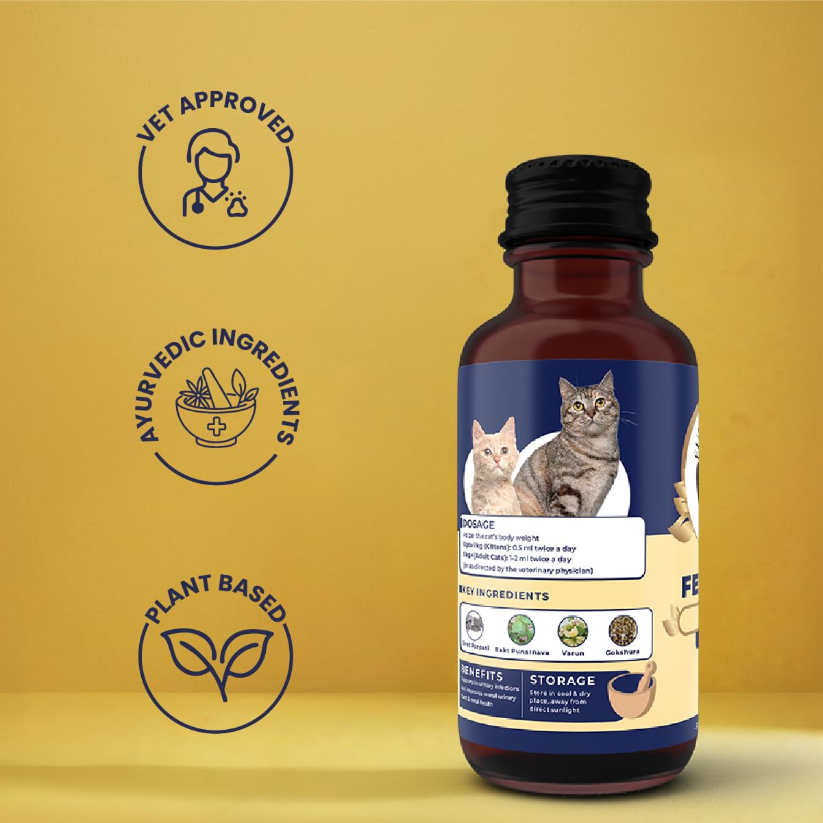 Fur Ball Story Feli Flow Urinary Wellness Liquid Supplement for Cats 50 ml | Daily Urinary Tract Support Syrup | Easy-to-Administer Cat Wellness Supplement | Supports Urinary Health & Overall Health — Amazon image 9