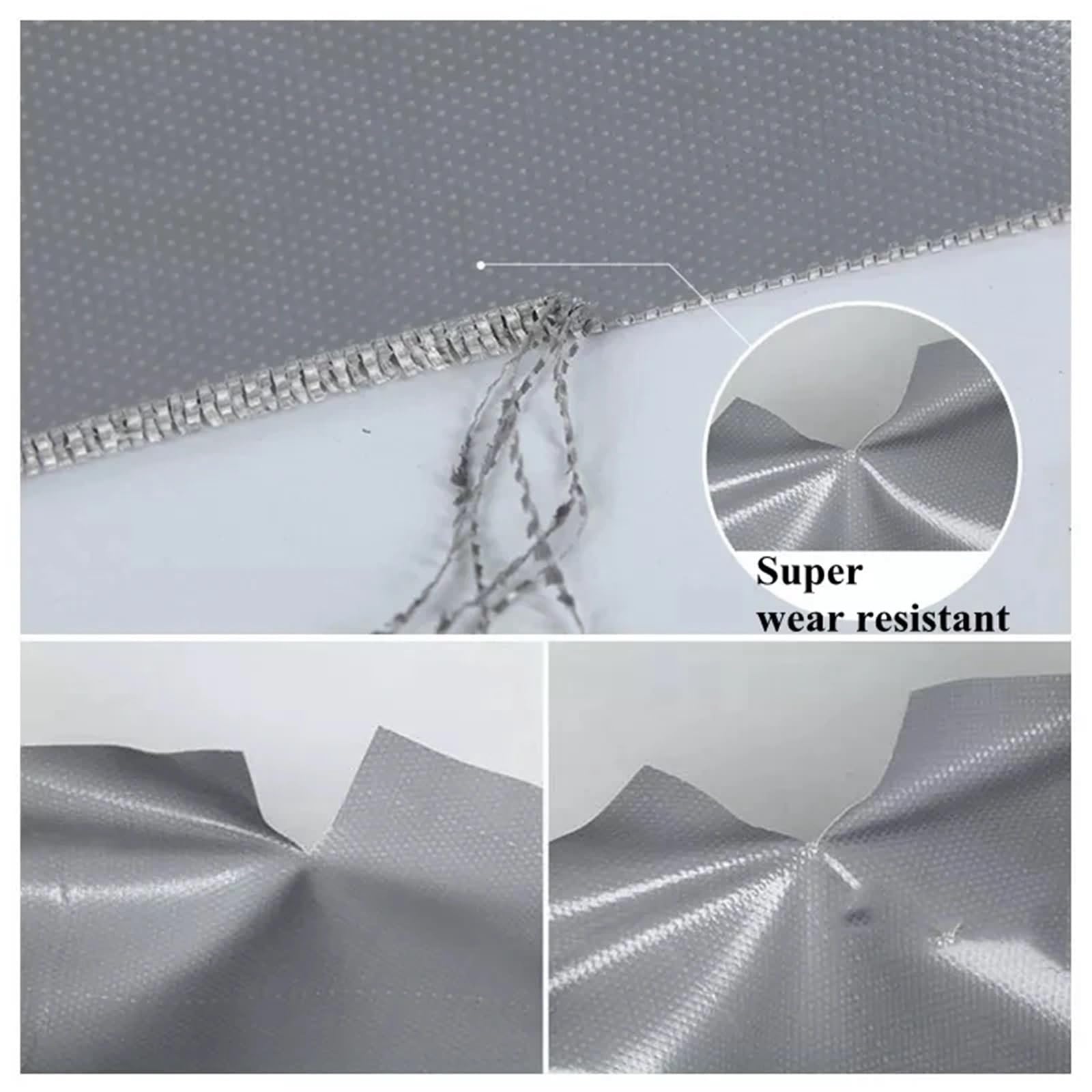 Lona Impermeable Cinta de reparación Lona revestida for pancartas, Tela Impermeable, toldo Exterior, Oxford, for camión, Vela Sombra(2x1.5m)