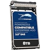 Water Panther 8TB 7200 RPM SAS 12Gb/s 3.5-Inch Enterprise Hard Disk Drive in 13G Tray Compatible with Dell PowerEdge Servers R730XD R730 T340 T330 T640 T630 T440