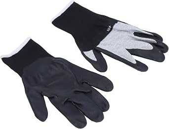 Electrical Insulated Gloves, Rubber Nylon Electrician Gloves 400V, Ultra Thin Non Slip Hand Protection for Assembly Repair Maintenance Work