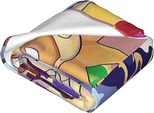 Miniatura 4 de Sundrop-Moondrop - Manta de franela suave para cama, sofá, silla, sala de estar, 50 x 40 pulgadas