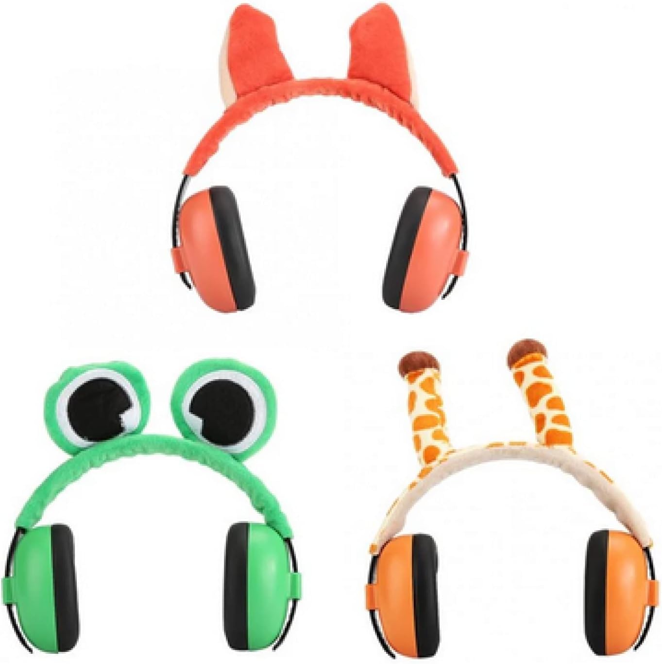 Kid Ear Defenders Sound Insion Gehörschutz Kapselgehörschutz Anti-lärm-kopfhörer Fluglärmreduzierung, Giraffe