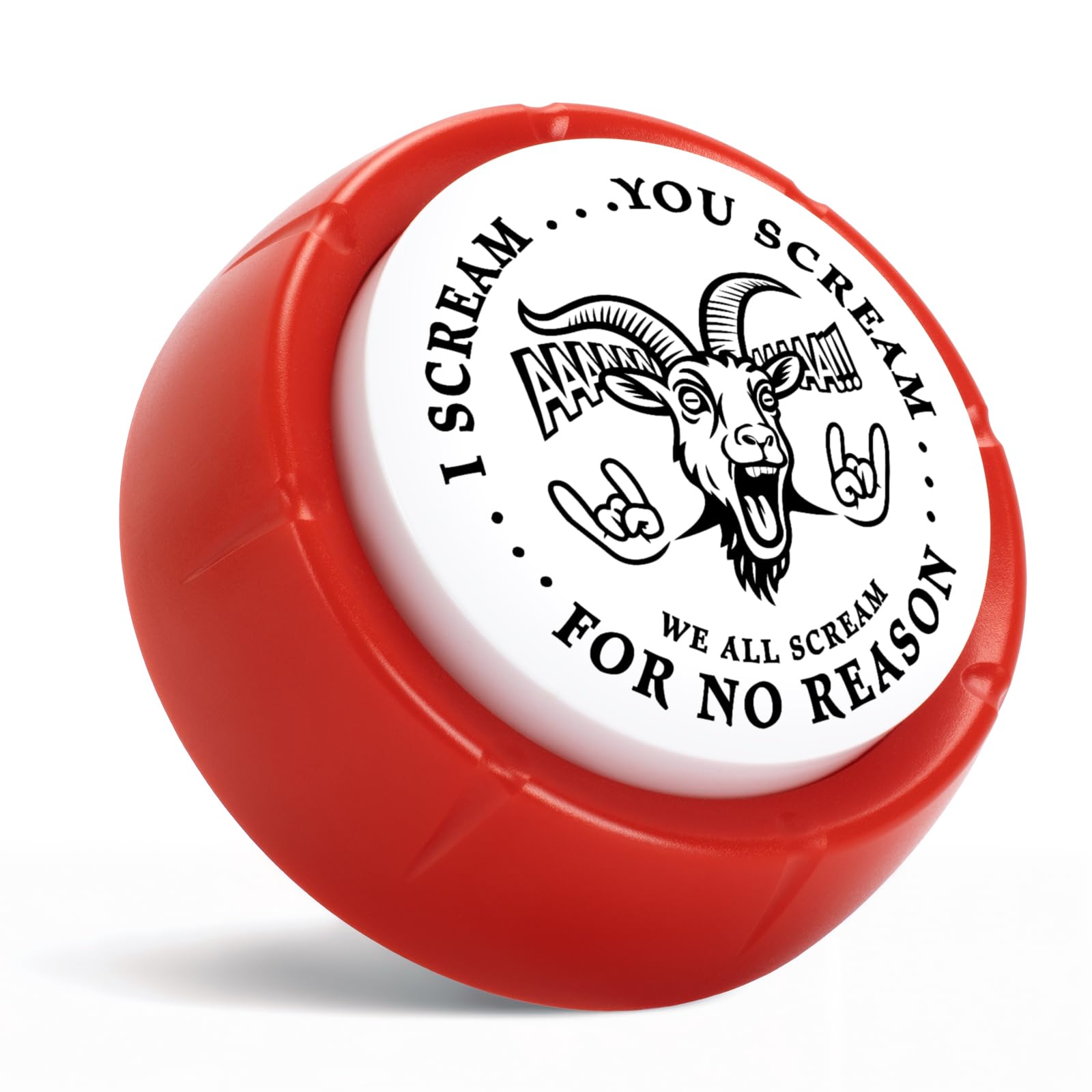 Screaming Goat Toy Button, Wired Things Screaming Goat Desk Toy Prankster Stuff for Adults, Funny Gag Gifts for Men and Women