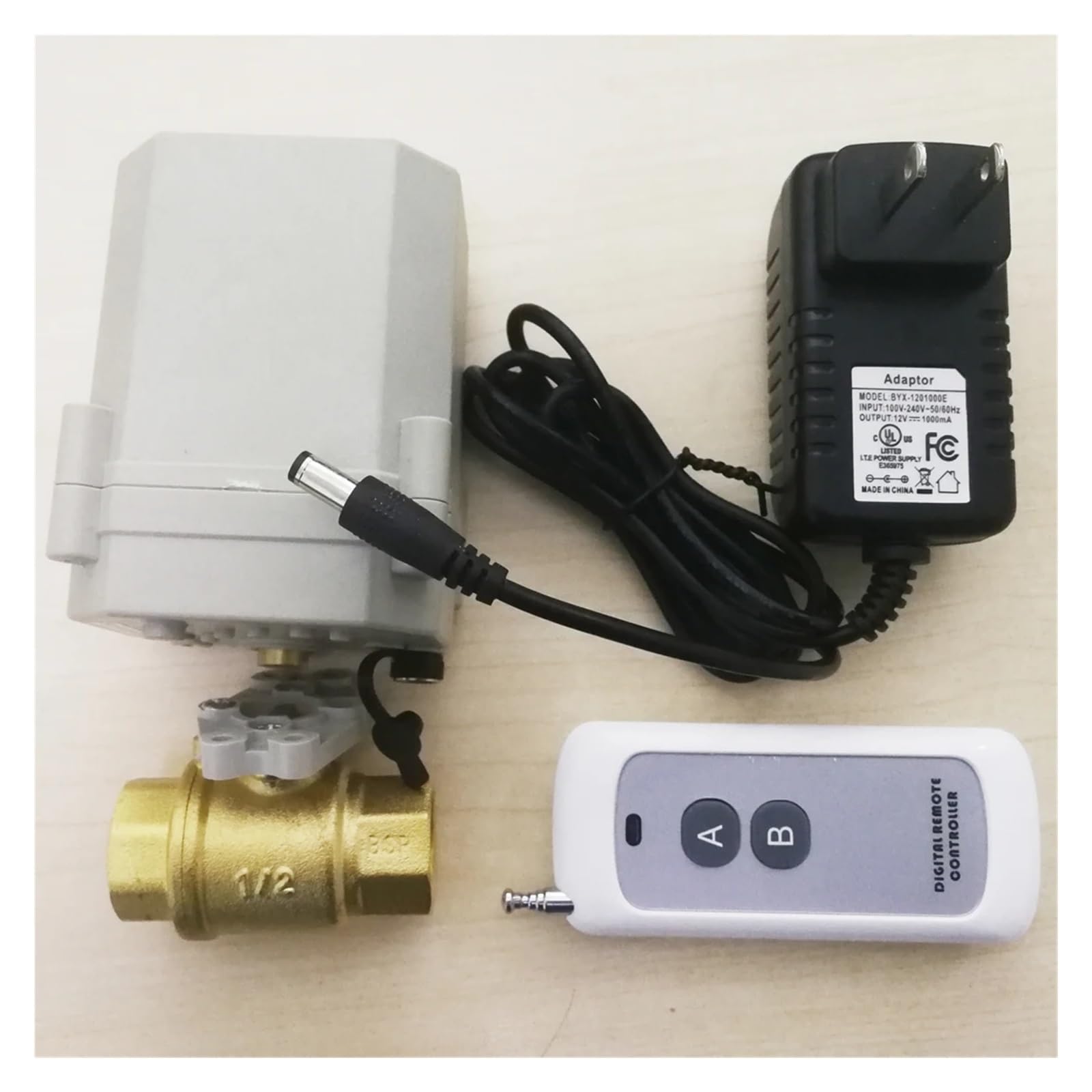 NVSFZGIYG DN15 Brass 2 Way Remote Control Electric Valve with BSP Thread