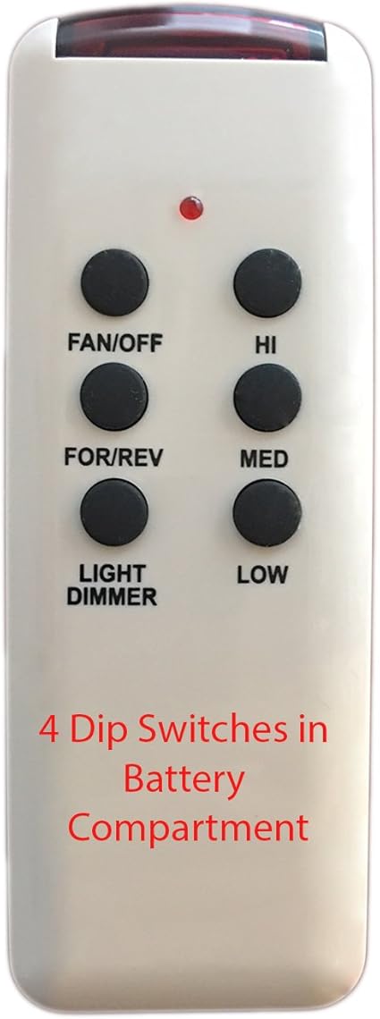 Timing Wireless Intelligent Universal Ceiling Fan Light Remote Control English E - Foto 10