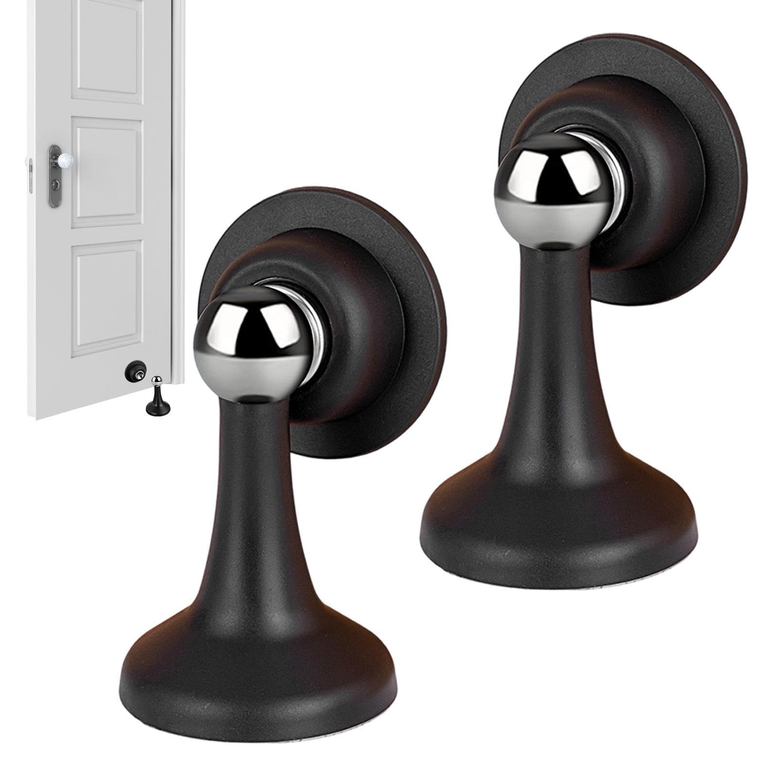 Butées de porte magnétiques autocollantes pour sécuriser les chambres et salons d'appartement