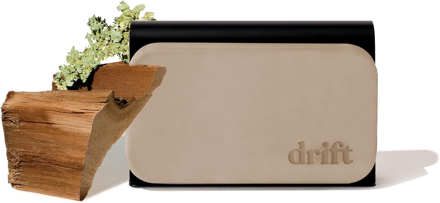 DRIFT Stone Car Freshener on a wooden background