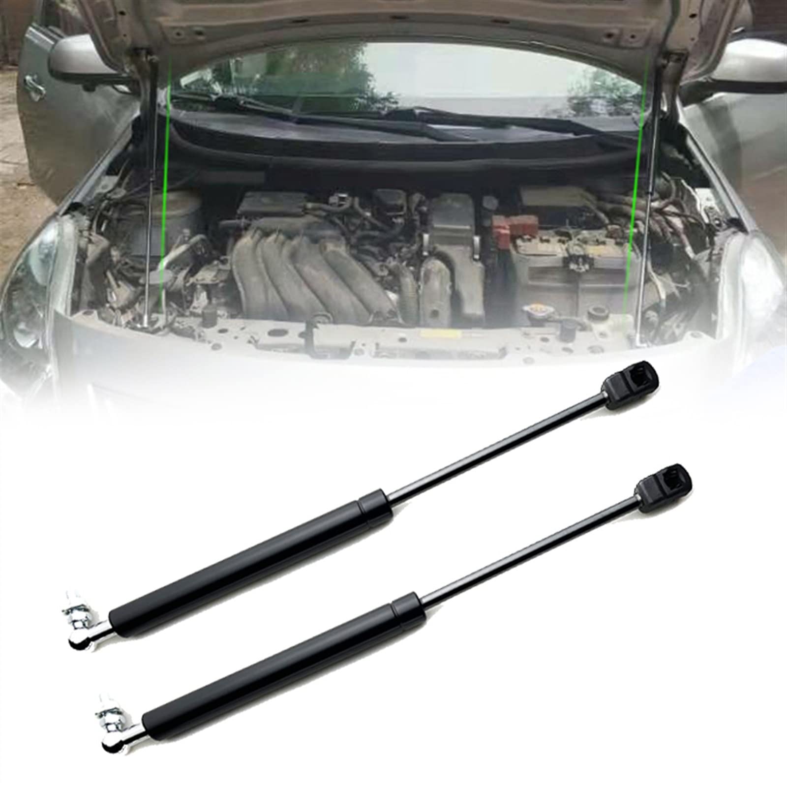 Barres de jambe de force pour capot Nissan Latio 2011-2016 tige vérin N17