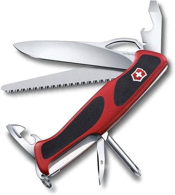 Victorinox V09663.MC Ranger Grip 78 Nóż Kieszonkowy, Stal Nierdzewna, Wielokolorowy