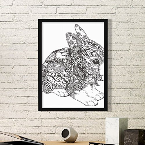 Cadeaux de peinture cadre photo noir moyen pour anniversaire et fêtes