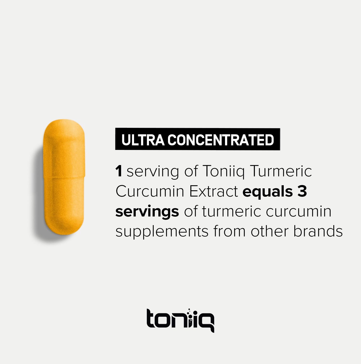 Turmeric Curcumin – Ultra High Potency 60:1 Extract with 97% Curcuminoids — Amazon image 4
