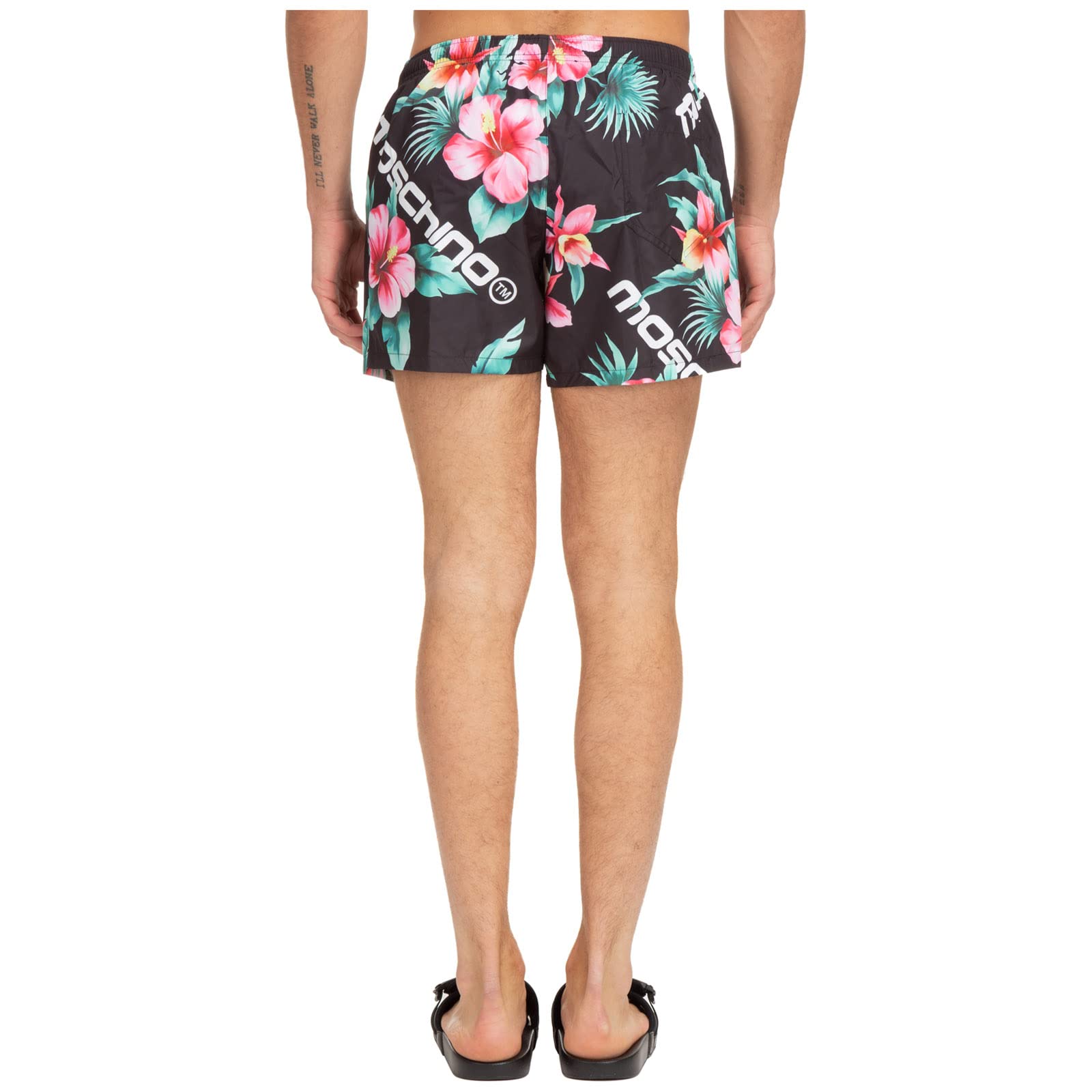 Moschino Kąpielówki męskie Nero, czarny, 5