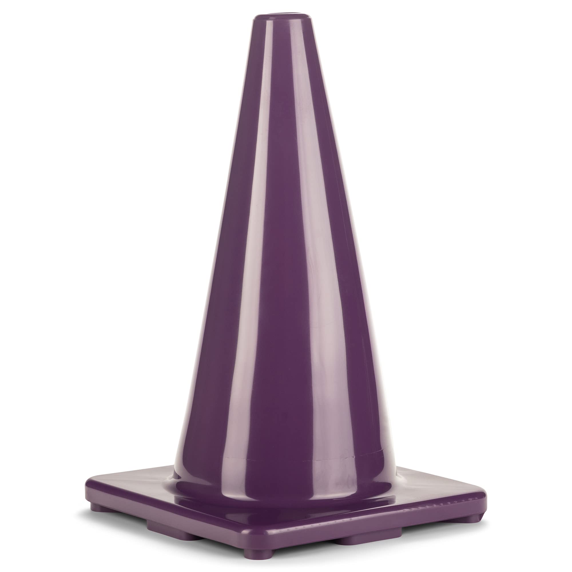 Champion Sports High Visibility Flexible Vinyl Cones for Sports Training, Agility Drills, Field & Gym Marking Sets