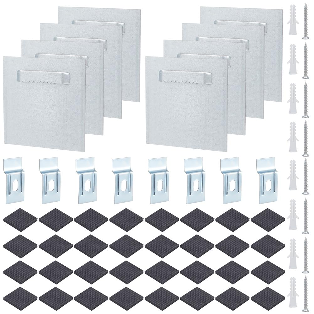 Crochets autocollants pour miroirs PLIGREAT : fixation Dibond