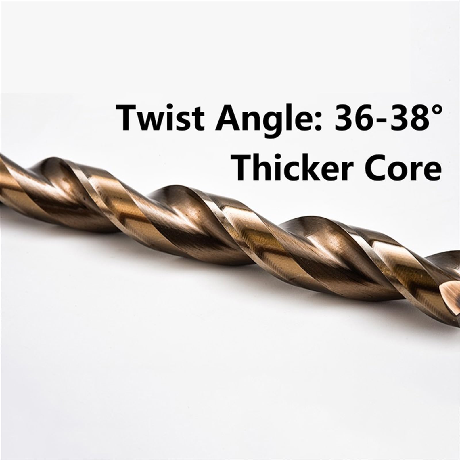 1 pz 4mm-12mmx500mm cobalto punta lunga trapano HSSCO M35 paraboliche foratura profonda for lega di acciaio inossidabile ghisa(8mm 1pc)
