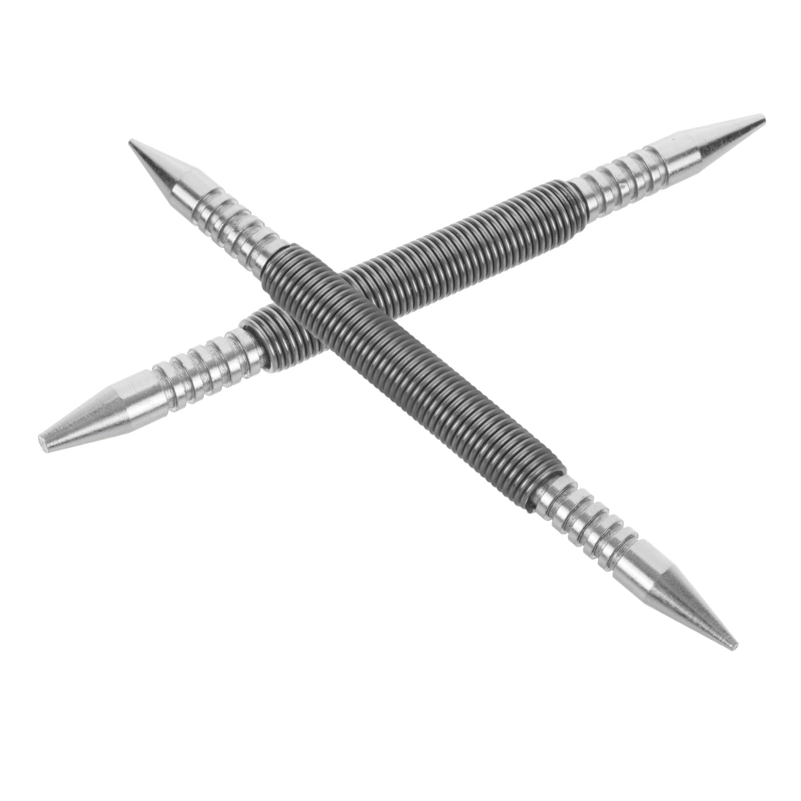 Poinçons centraux double tête multifonctions en acier pour un bricolage net sans effort