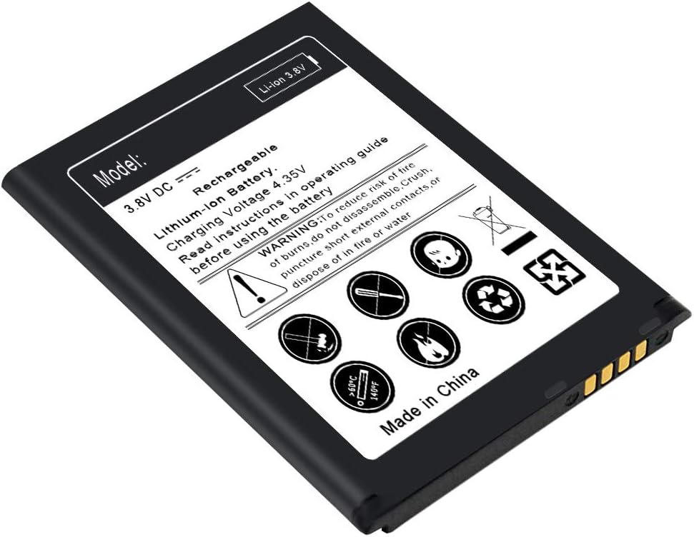 [Coolpad Rogue 3320A Battery] High Capacity 1700mAh Extra Excellent Li-ion Battery for T-Mobile Coolpad Rogue 3320A Cellphone