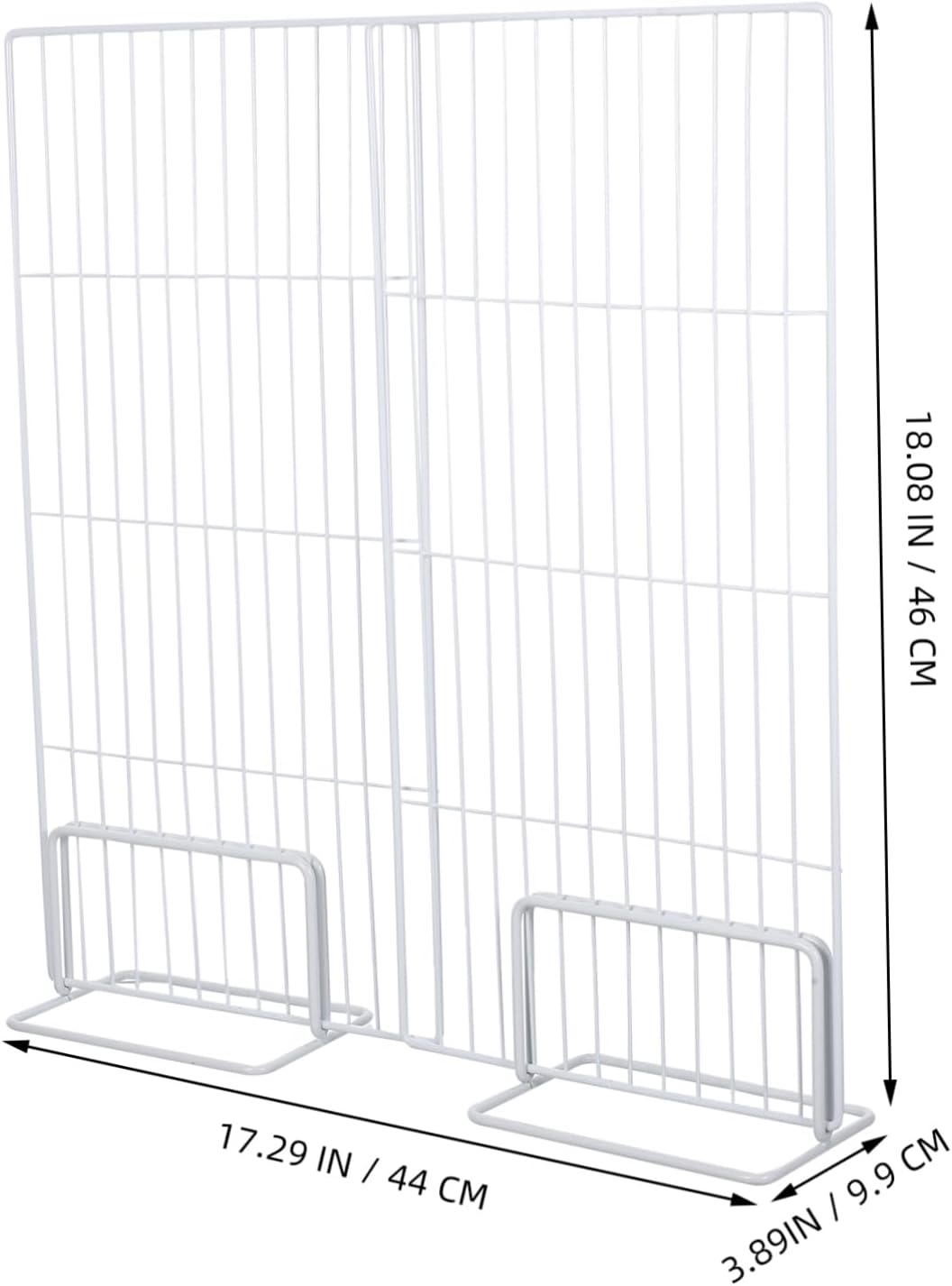 Ciieeo Refrigerator Divider Adjustable Wire Shelf Rack Iron Freezer Partition for Efficient Food Organization Easy Cleaning Supermarkets and Households