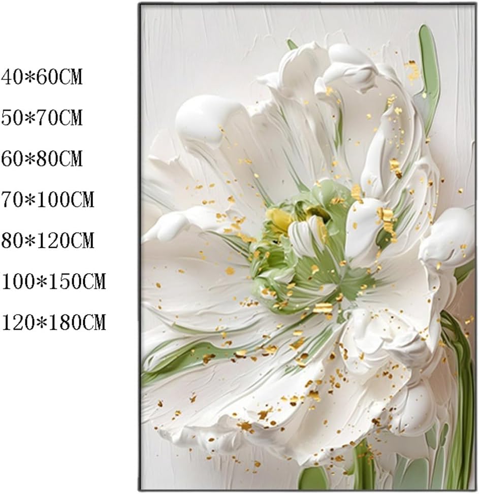 YNBJIL Living Room Decoration Paintingentrance MuralFlower Floor Hanging Painting(X-Large)