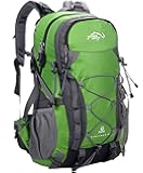 INOXTO lightweight Hiking Backpack 35L/40L Hiking Daypack with Waterproof Rain Cover for Travel Camping Outdoor Men and Women