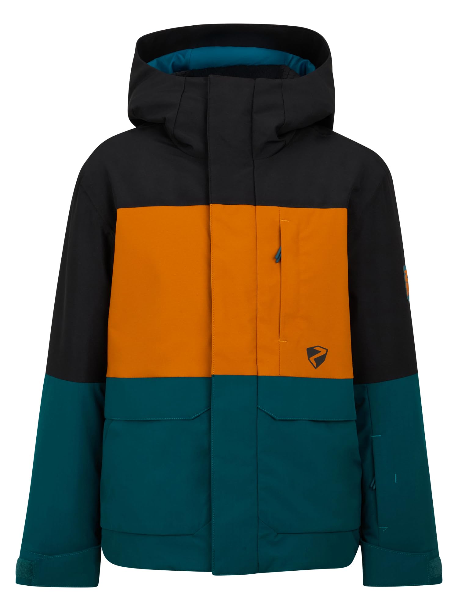 Ziener Jungen Alim-z Ski-Jacke/Winterjacke | warm, atmungsaktiv, wasserdicht (1er Pack)