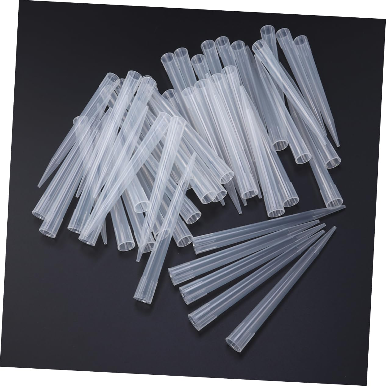50 Pcs 10ml Plastic Pipettor Tips Smooth Nozzle Lab Liquid Transfer Scientific Supplies