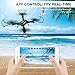 AKASO A200 Drone with Camera 720P FPV Drones Live Video 6-Axis Gyro 2.4GHz Altitude Hold Foldable Arms RC Drones for Kids Beginners Adults - (New Version Controller)