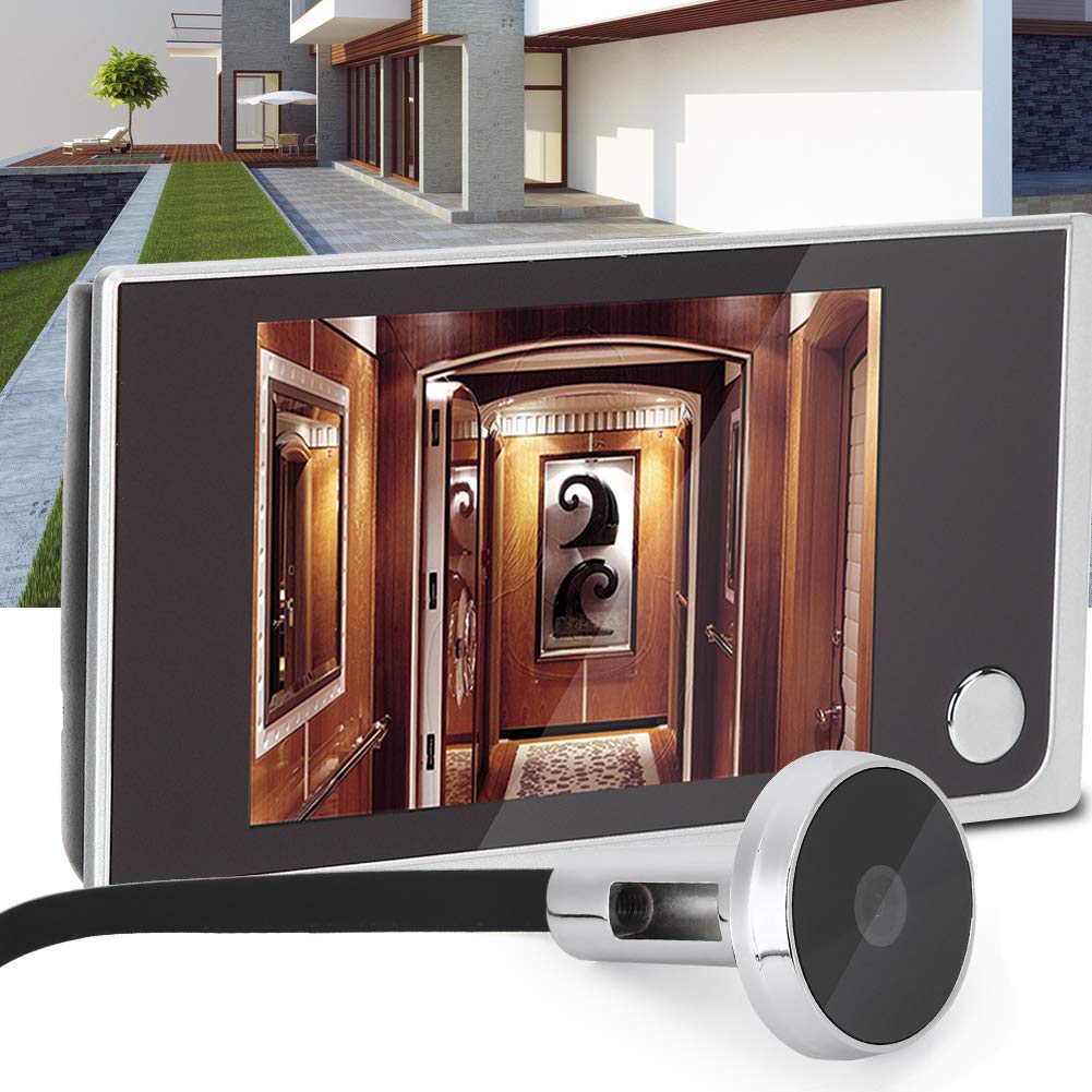 3.5inch Lcd Digital Peephole Viewer 120 Degrees Doorbell Door Eye Ir Camera