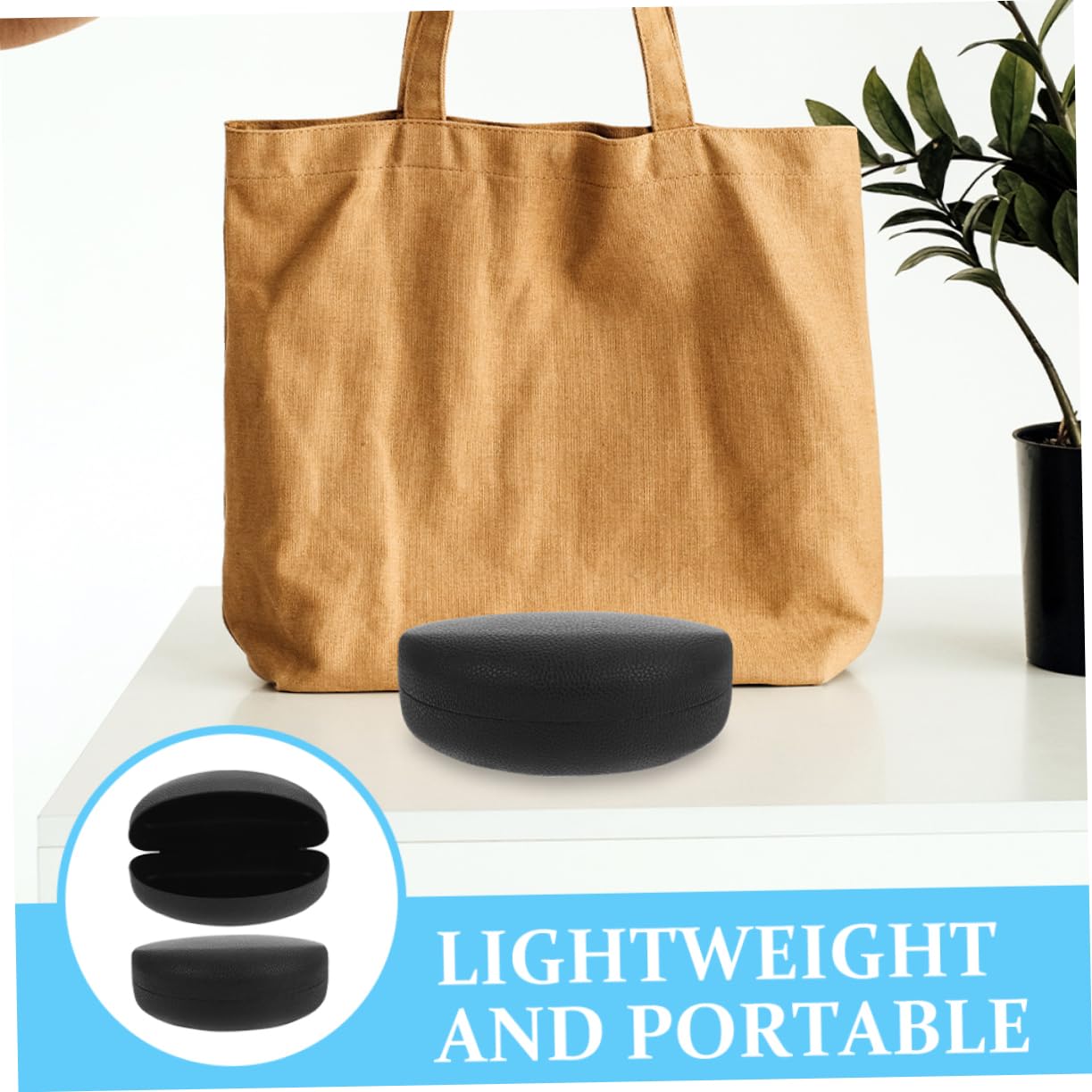 Anneome 2pezzi Custodia Rigida Per Custodia Portatile Per Sole Scatola Per Contenitore Per Organizer Per