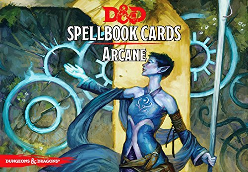 Gale Force Nine GF973904 Dungeons and Dragons Arcane Spell Deck Game (230 Cards)