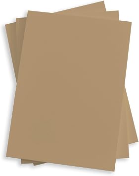 Beach Sand Flat Card - A7 Gmund Colors Matt 5 1/8 x 7 111C, 25 Pack